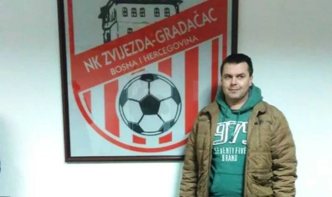 Bojan Magazin preuzeo tim sa "Banja Ilidže" / foto: NK Zvijezda Gradačac