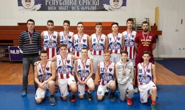 Juniori Zvornik basket na završnom turniru