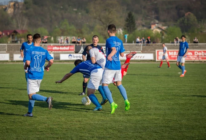 Fudbaleri Tekstilca Kort / foto: FK Sloga, Zoran Lazić