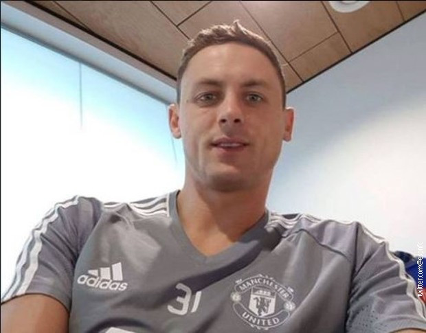 Nemanja Matić u opremi Mančester junajteda Fotos:Tviter