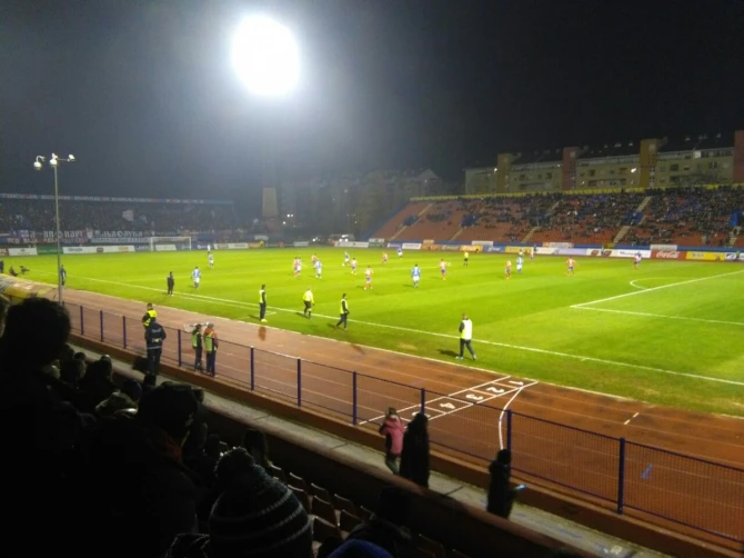 Gradski stadion Banjaluka, Borac - Željezničar