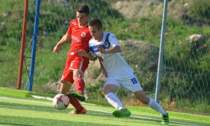 Srđan Eskić načeo mrežu Foto/Borac-sport