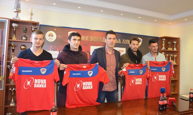 Četiri igrača već predstavljena u Borcu