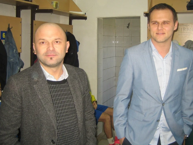 Dragan Stević i Petar Jelić
