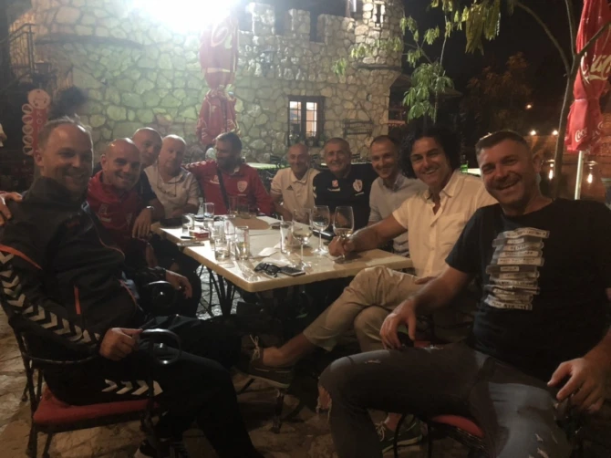 Stručni štab Zvijezde 09 sa Borisom Stanišićem