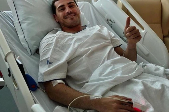Oporavlja se: Iker Kasiljas