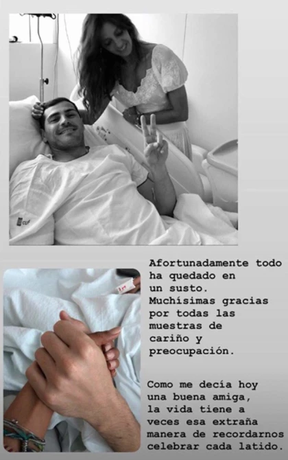 Iker sa suprugom Sarom Karbonerom