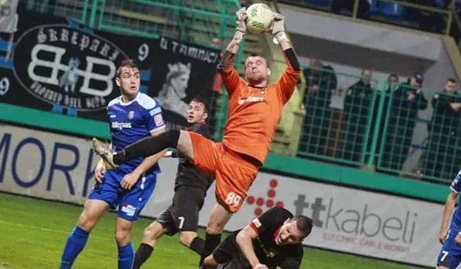 Novi golman Slobode. Branislav Ružić