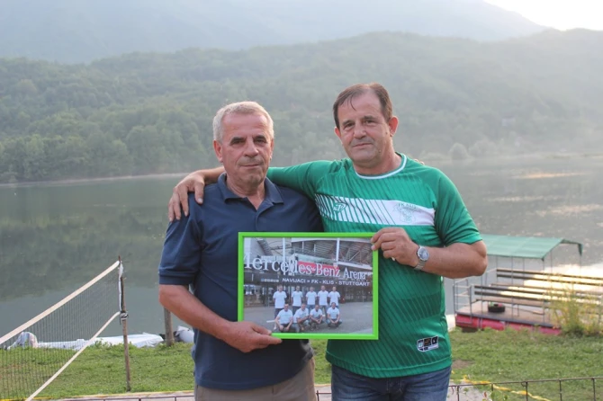 Branko Mijić sa predsjednikom Klisa