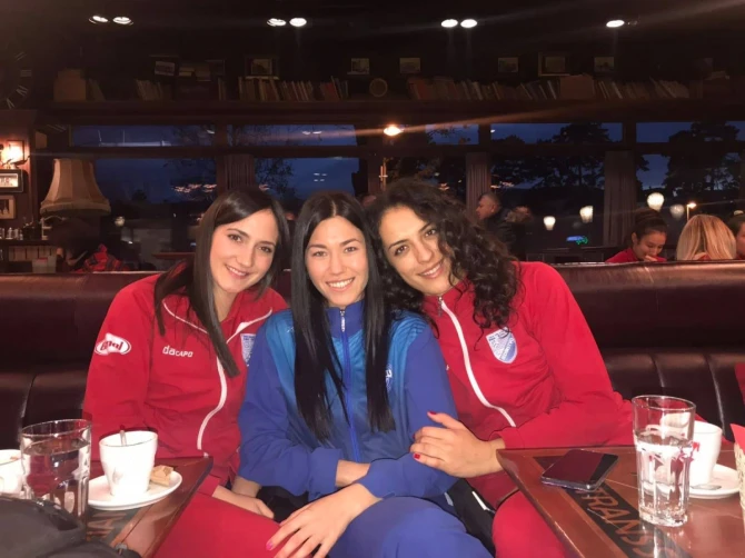 Katarina Popović, Milica Ivković i Ana Gajić
