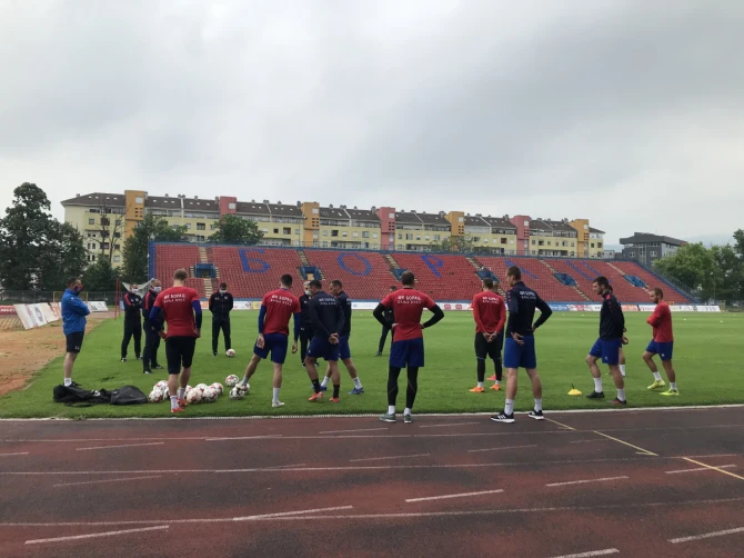Trening FK Borac Banja Luka