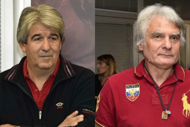 Stevan Stojanović i Dušan Savić