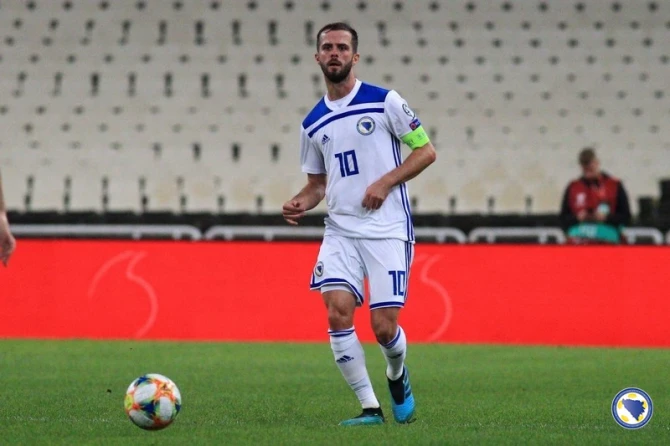 Miralem Pjanić /Foto:nfsbih.ba