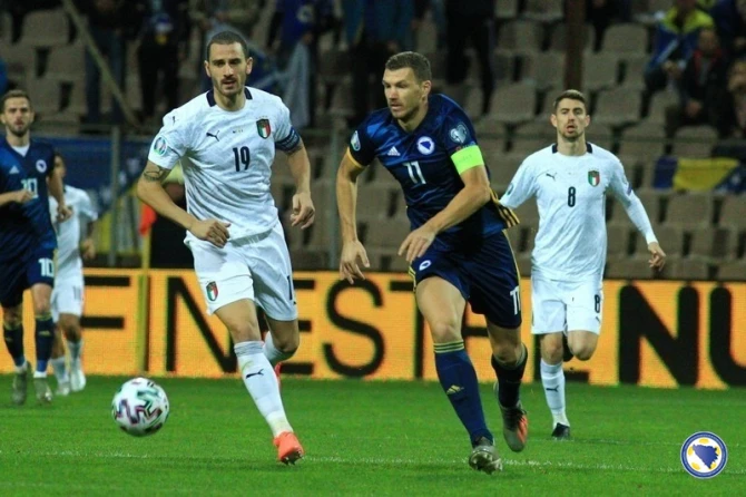 Edin Džeko /Foto:nfsbih.ba