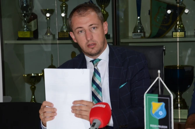 Darko Milunović, predsjednik FK Rudar Prijedor
