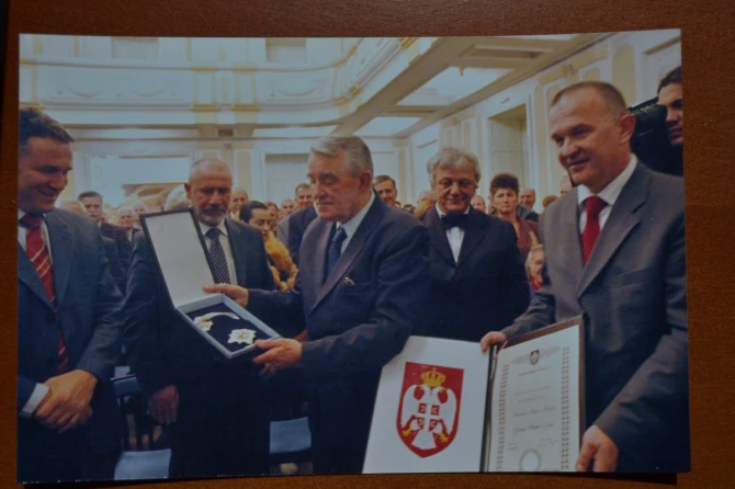 Milan Jelić, Nebojša Švraka, Miljan Miljanić, Tomo Marić i Dragan Čavić