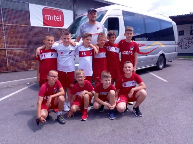 Sloga 2012.godište pred polazak na Dragan Mance cup