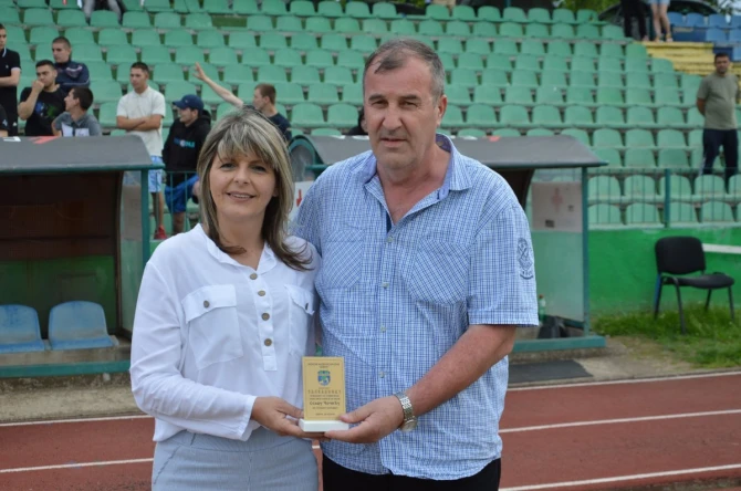 Jasmina Čolić u društvu sa Seadom Čočićem