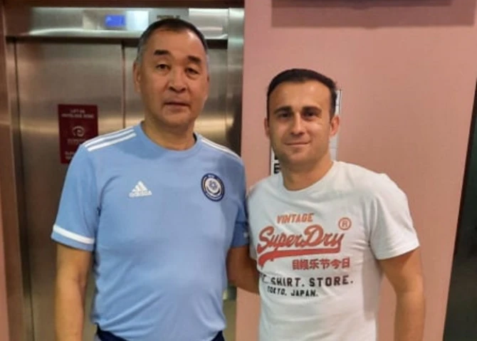 Selektor Kazahstana Talgat Bajsufinov i Darko Maletić