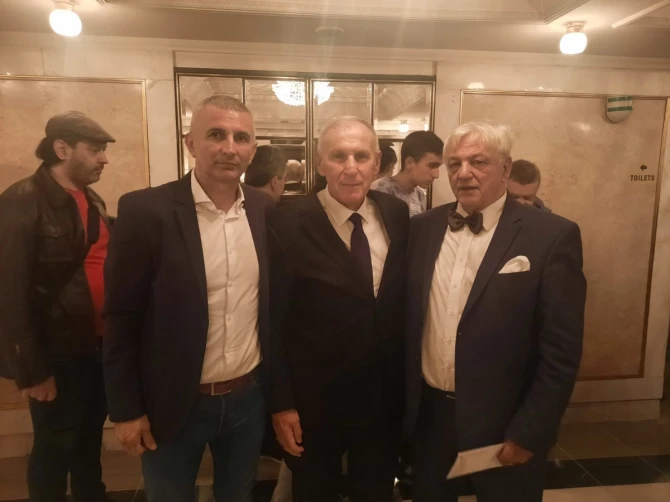 Goran Đukić, Dragan Džajić i Tomo Marić