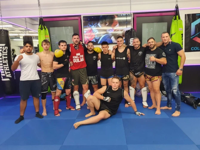 Članovi KBV u Cole’s Gym u Salzburgu