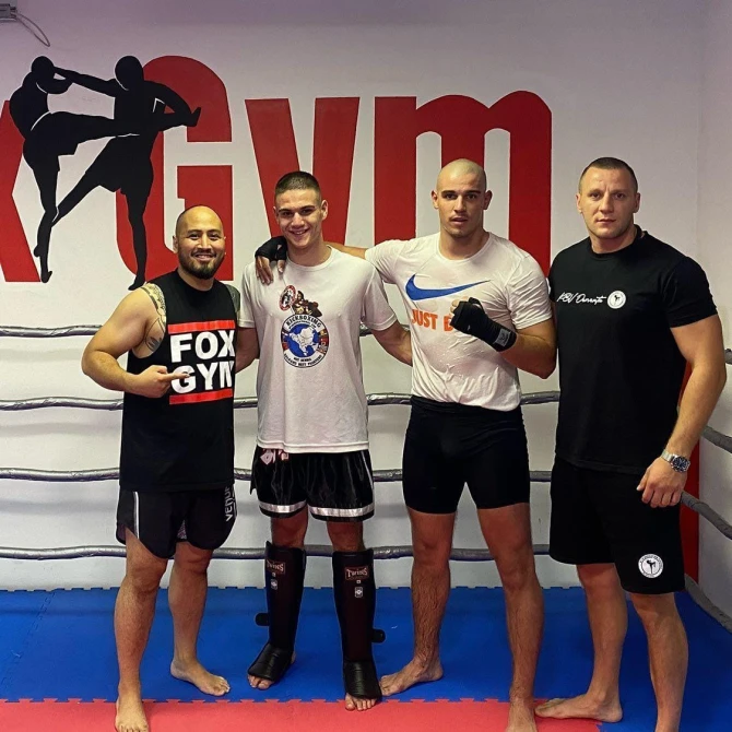 Članovi KBV na sparingu u FOX GYM u Beču