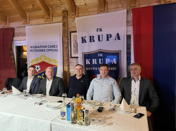 Rukovodstvo i prijatelji FK Krupa