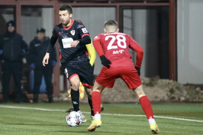 Fedor Predragović i Edo Vehabović FOTO: FK Borac/N. Kulaga