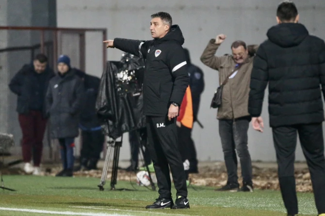 Vinko Marinović šef stručnog štaba Borca FOTO: FK Borac/N. Kulaga