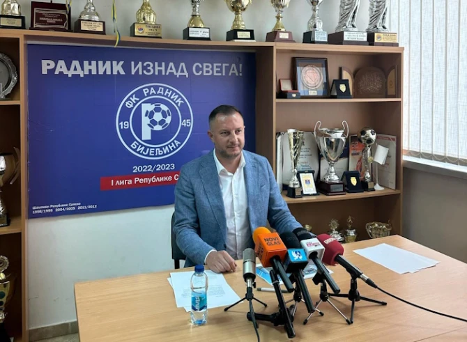 Nedeljko Ćorić, predsjednik FK Radnik, Bijeljina
