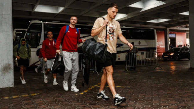 Košarkaši Crvene zvezde