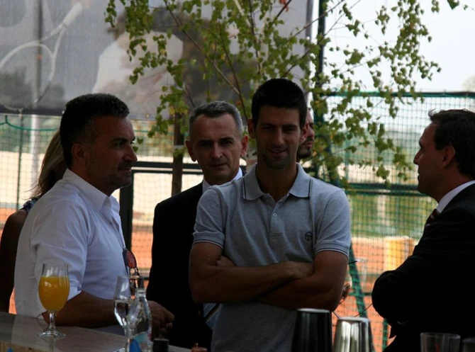 Srđan i Novak Đoković