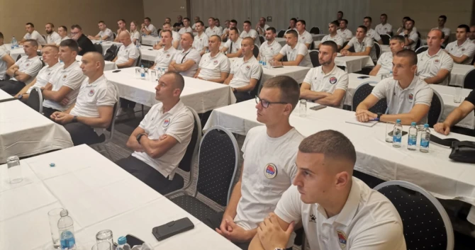 Detalj sa seminara sudija i kontrolora FOTO: FSRS