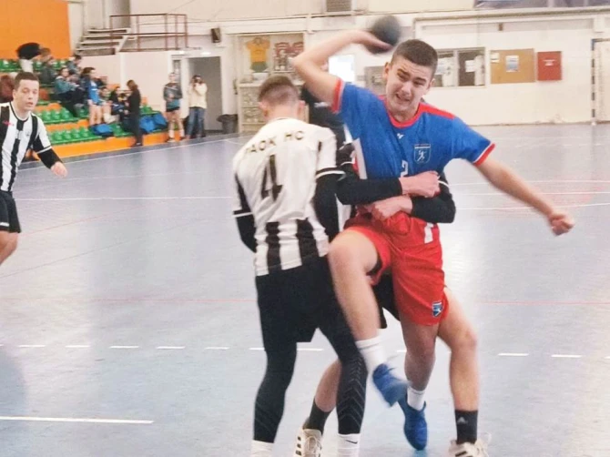 Detalj sa utakmice u Solunu FOTO: RSRS