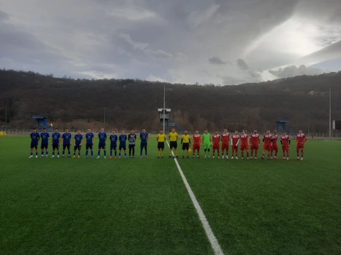 Detalj pred start utakmice FOTO: FK Krupa