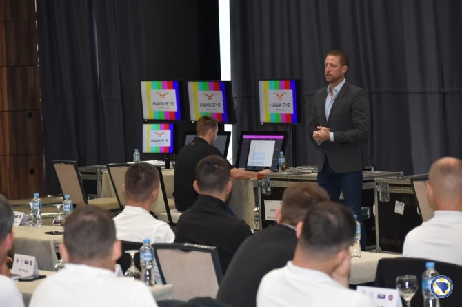 Ognjen Valjić, glavni menadžer projekta VAR tehnologije za BiH FOTO: FS BiH