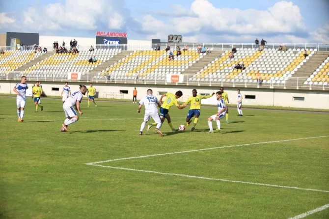 Detalj utakmice iz Prijedora FOTO: FK Rudar Prijedor