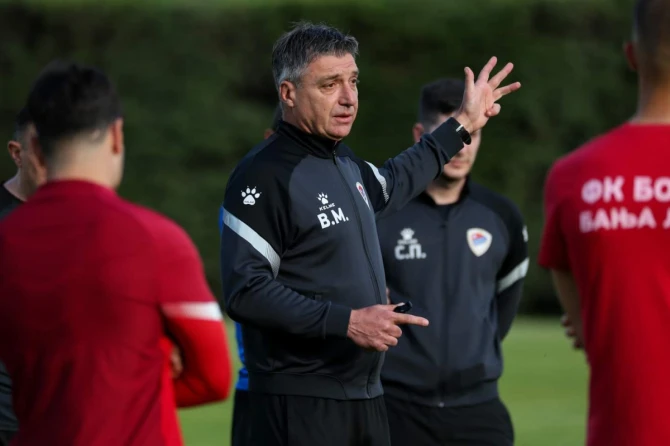 Vinko Marinović, trener Borca FOTO: FK Borac