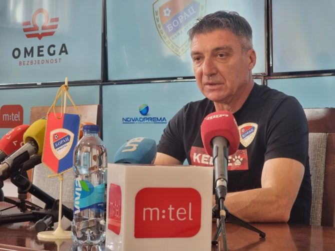 Vinko Marinović, trener Borca FOTO: FK Borac