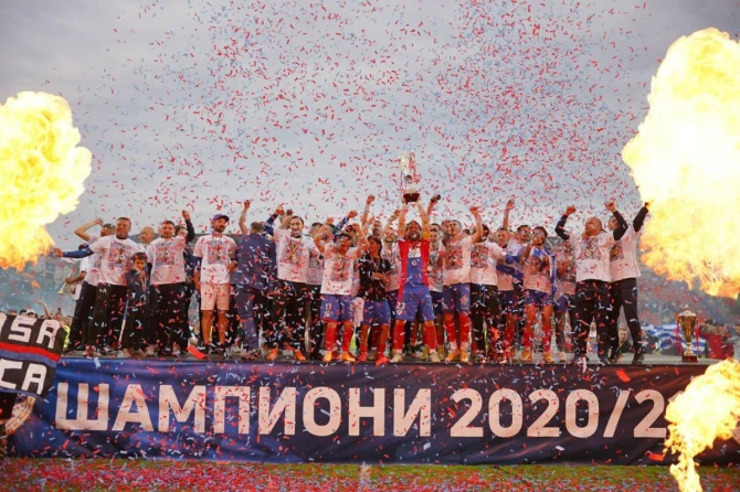 Šampionski tim Borca iz 2021. godine FOTO: FK Borac