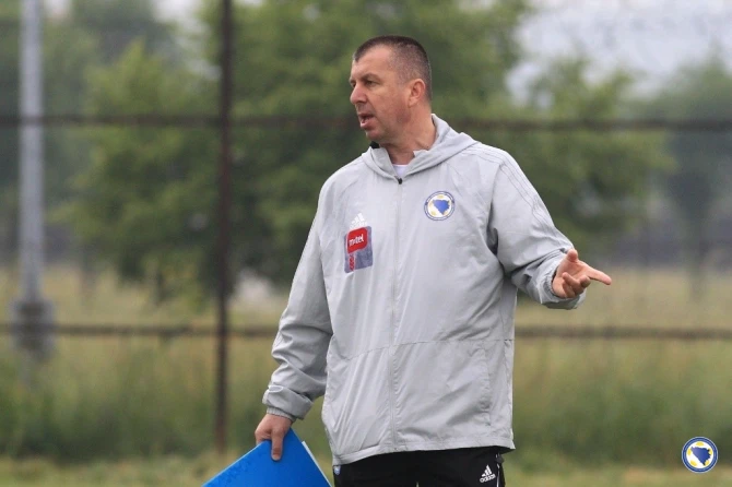 Slobodan Starčević, trener Borca iz Kozarske Dubice FOTO: FS BiH