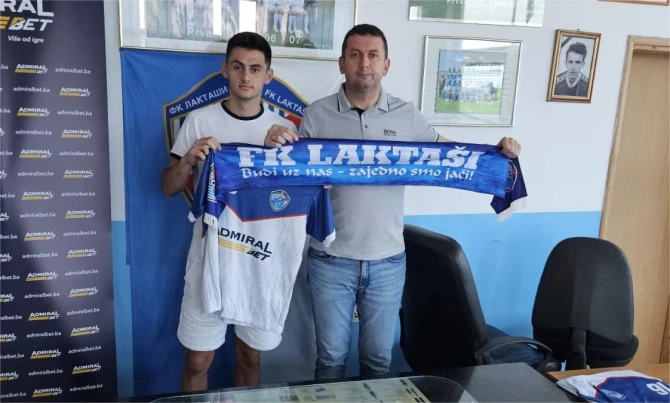 Sergej Prodanović i Igor Radeljić FOTO: FK Laktaši