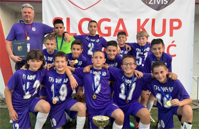 Ekipa Grafičara FOTO: FK Sloga