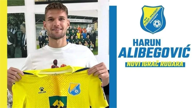 Harun Alibegović FOTO: FK Rudar Prijedor