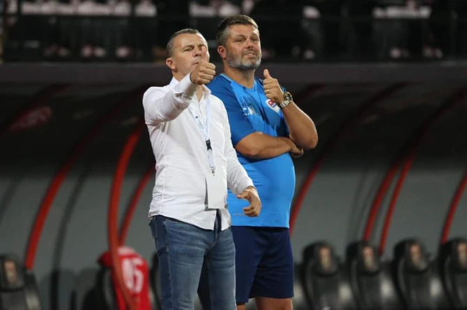 Oliver Jandrić i Siniša Mrkobrada FOTO: FK Borac/N. Kulaga
