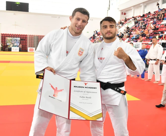 Nemanja Majdov i Fabio Bazile/ Foto VASKE