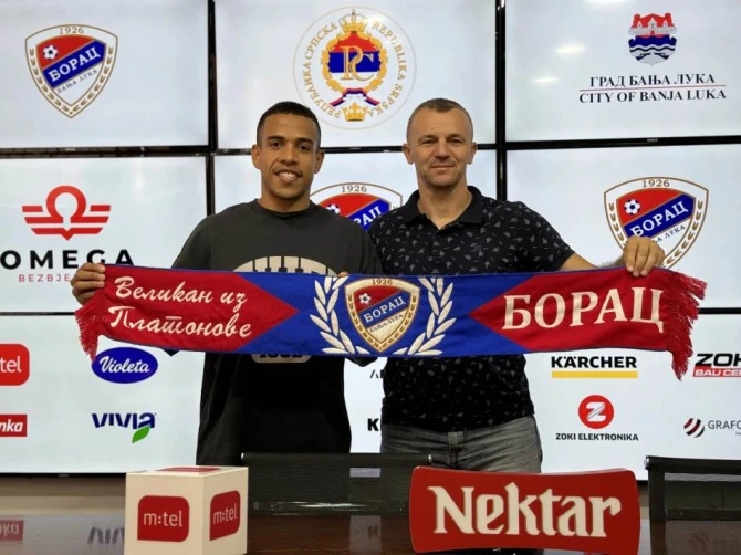Sebastijan Herera Kardona i Oliver Jandrić FOTO: FK Borac