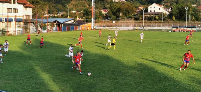 Detalj sa utakmice u Obilićevu FOTO: FK Naprijed