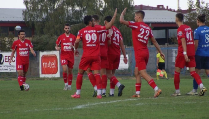 Fudbaleri Kozare FOTO: FK Kozara