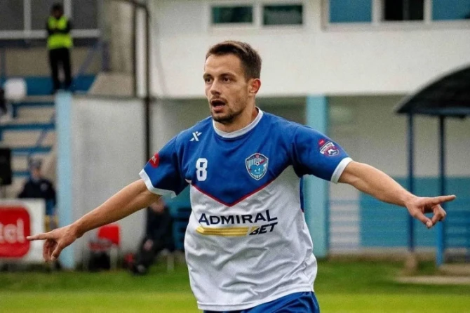 Milan Šikanjić, trostruki strijelac FOTO: FK Laktaši